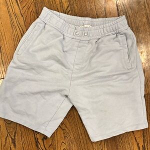 Zara Men's Light Gray Athletic Shorts